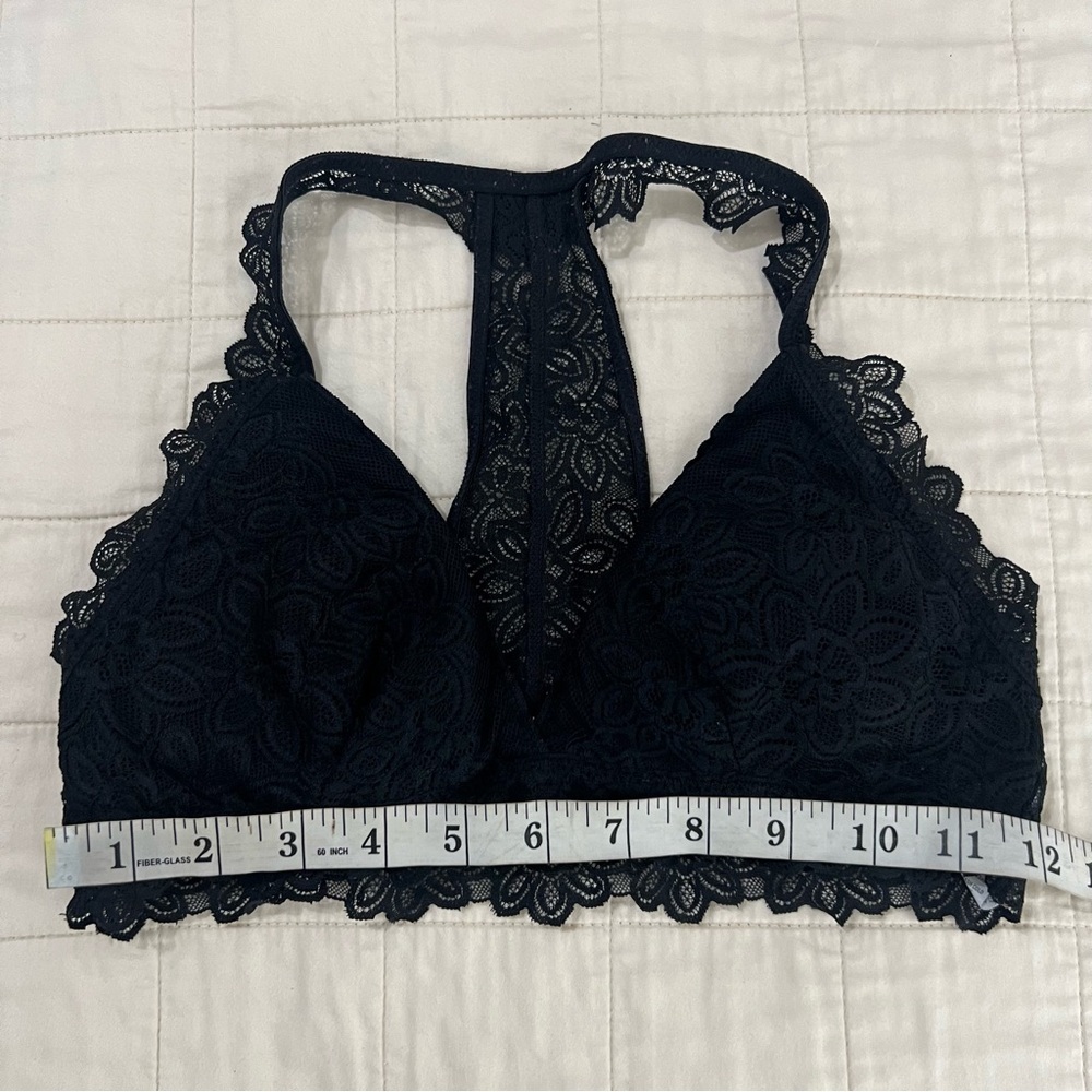 AE Aerie Lace Racerback Bralettes Size Small - Picture 3 of 11